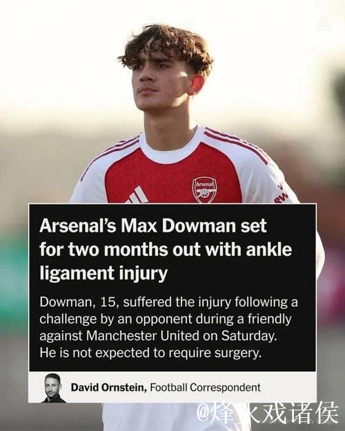阿森纳前锋再添伤病！预计缺阵两个月，无缘欧冠比赛